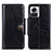 Coque Portefeuille Livre Cuir Etui Clapet M05L pour Motorola Moto Edge X30 Pro 5G Noir