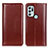 Coque Portefeuille Livre Cuir Etui Clapet M05L pour Motorola Moto G60s Marron