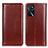 Coque Portefeuille Livre Cuir Etui Clapet M05L pour Oppo A16s Marron