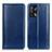 Coque Portefeuille Livre Cuir Etui Clapet M05L pour Oppo A74 4G Bleu