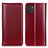 Coque Portefeuille Livre Cuir Etui Clapet M05L pour Samsung Galaxy A03 Rouge