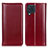 Coque Portefeuille Livre Cuir Etui Clapet M05L pour Samsung Galaxy M32 4G Rouge