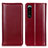 Coque Portefeuille Livre Cuir Etui Clapet M05L pour Sony Xperia 5 III Rouge