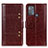 Coque Portefeuille Livre Cuir Etui Clapet M06L pour Motorola Moto G50 Marron