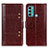 Coque Portefeuille Livre Cuir Etui Clapet M06L pour Motorola Moto G60 Marron