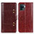 Coque Portefeuille Livre Cuir Etui Clapet M06L pour Oppo Reno5 Lite Marron