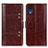 Coque Portefeuille Livre Cuir Etui Clapet M06L pour Samsung Galaxy A03 Core Marron