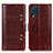 Coque Portefeuille Livre Cuir Etui Clapet M06L pour Samsung Galaxy M32 4G Marron