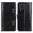 Coque Portefeuille Livre Cuir Etui Clapet M06L pour Samsung Galaxy M32 4G Noir