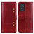 Coque Portefeuille Livre Cuir Etui Clapet M06L pour Samsung Galaxy Quantum2 5G Rouge