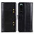 Coque Portefeuille Livre Cuir Etui Clapet M06L pour Sony Xperia 5 III SO-53B Noir