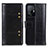 Coque Portefeuille Livre Cuir Etui Clapet M06L pour Xiaomi Mi 11T 5G Noir