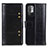 Coque Portefeuille Livre Cuir Etui Clapet M06L pour Xiaomi Redmi Note 10 5G Noir