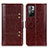 Coque Portefeuille Livre Cuir Etui Clapet M06L pour Xiaomi Redmi Note 11 5G Marron