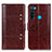 Coque Portefeuille Livre Cuir Etui Clapet M06L pour Xiaomi Redmi Note 8 (2021) Marron