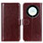 Coque Portefeuille Livre Cuir Etui Clapet M07L pour Huawei Honor Magic5 Lite 5G Marron