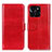 Coque Portefeuille Livre Cuir Etui Clapet M07L pour Huawei Honor X8b Rouge