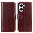 Coque Portefeuille Livre Cuir Etui Clapet M07L pour Huawei Nova 10 SE Marron