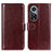 Coque Portefeuille Livre Cuir Etui Clapet M07L pour Huawei Nova 9 Pro Marron