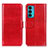 Coque Portefeuille Livre Cuir Etui Clapet M07L pour Motorola Moto Edge 20 5G Rouge