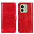 Coque Portefeuille Livre Cuir Etui Clapet M07L pour Motorola Moto Edge (2023) 5G Rouge