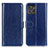 Coque Portefeuille Livre Cuir Etui Clapet M07L pour Motorola ThinkPhone 5G Bleu