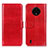 Coque Portefeuille Livre Cuir Etui Clapet M07L pour Nokia C200 Rouge