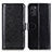 Coque Portefeuille Livre Cuir Etui Clapet M07L pour Nokia G100 Noir