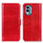 Coque Portefeuille Livre Cuir Etui Clapet M07L pour Nokia X30 5G Rouge