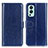 Coque Portefeuille Livre Cuir Etui Clapet M07L pour OnePlus Nord 2 5G Bleu