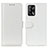 Coque Portefeuille Livre Cuir Etui Clapet M07L pour Oppo A95 4G Blanc