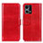 Coque Portefeuille Livre Cuir Etui Clapet M07L pour Oppo F21s Pro 4G Rouge
