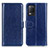 Coque Portefeuille Livre Cuir Etui Clapet M07L pour Realme 8 5G Bleu