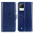 Coque Portefeuille Livre Cuir Etui Clapet M07L pour Realme C11 (2021) Bleu