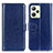 Coque Portefeuille Livre Cuir Etui Clapet M07L pour Realme C35 Bleu