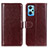 Coque Portefeuille Livre Cuir Etui Clapet M07L pour Realme GT2 5G Marron