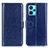 Coque Portefeuille Livre Cuir Etui Clapet M07L pour Realme Q5 5G Bleu