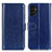Coque Portefeuille Livre Cuir Etui Clapet M07L pour Samsung Galaxy A13 4G Bleu