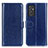 Coque Portefeuille Livre Cuir Etui Clapet M07L pour Samsung Galaxy S23 FE 5G Bleu