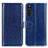 Coque Portefeuille Livre Cuir Etui Clapet M07L pour Sony Xperia 10 III Lite Bleu