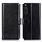 Coque Portefeuille Livre Cuir Etui Clapet M07L pour Sony Xperia 10 III Lite Noir