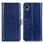 Coque Portefeuille Livre Cuir Etui Clapet M07L pour Sony Xperia Ace III Bleu