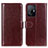 Coque Portefeuille Livre Cuir Etui Clapet M07L pour Xiaomi Mi 11T 5G Marron