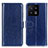 Coque Portefeuille Livre Cuir Etui Clapet M07L pour Xiaomi Mi 13 5G Bleu