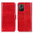 Coque Portefeuille Livre Cuir Etui Clapet M07L pour Xiaomi Poco M4 5G Rouge