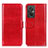 Coque Portefeuille Livre Cuir Etui Clapet M07L pour Xiaomi Redmi 11 Prime 4G Rouge