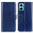 Coque Portefeuille Livre Cuir Etui Clapet M07L pour Xiaomi Redmi 11 Prime 5G Bleu