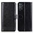 Coque Portefeuille Livre Cuir Etui Clapet M07L pour Xiaomi Redmi Note 11 Pro 4G Noir