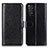 Coque Portefeuille Livre Cuir Etui Clapet M07L pour Xiaomi Redmi Note 11S 4G Noir