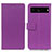 Coque Portefeuille Livre Cuir Etui Clapet M08L pour Google Pixel 7 Pro 5G Violet